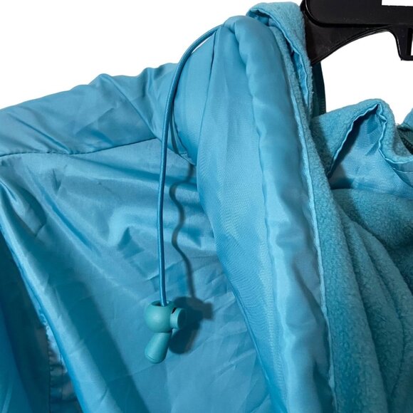 NEW TOTE Women Jacket Full Zip Rain Windbreaker Removable Hood Size Large Pocket - Picture 13 of 15